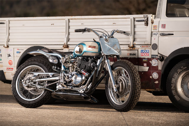 PURSUIT OF HAPPINESS. Plan B’s ‘Flyin’ ’57’ Bianchi Moonshine Racer