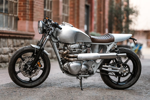 WERKING CLASS. Schlachtwerk’s Kawasaki W650 Racer