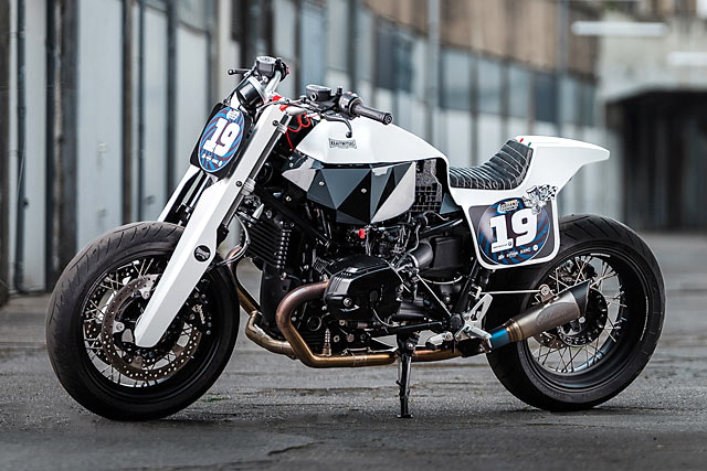 BRING THE NOISE. Krautmotor’s ‘Little Go Beep’ BMW R nineT Racer