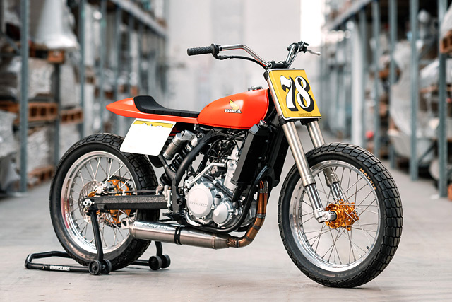 BRAAP MUSIC. Hombrese’s KTM 450 SX Dirt Tracker