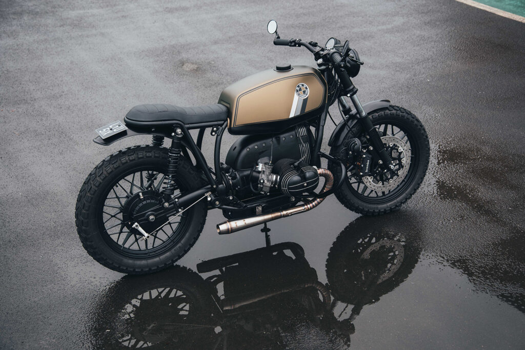 Le Hombre Gris: BMW R65 by Side Rock Cycles.