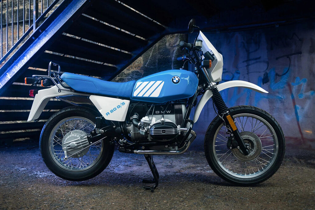 TIME CAPSULE: BMW R80 G/S ‘Touareg Blue’.