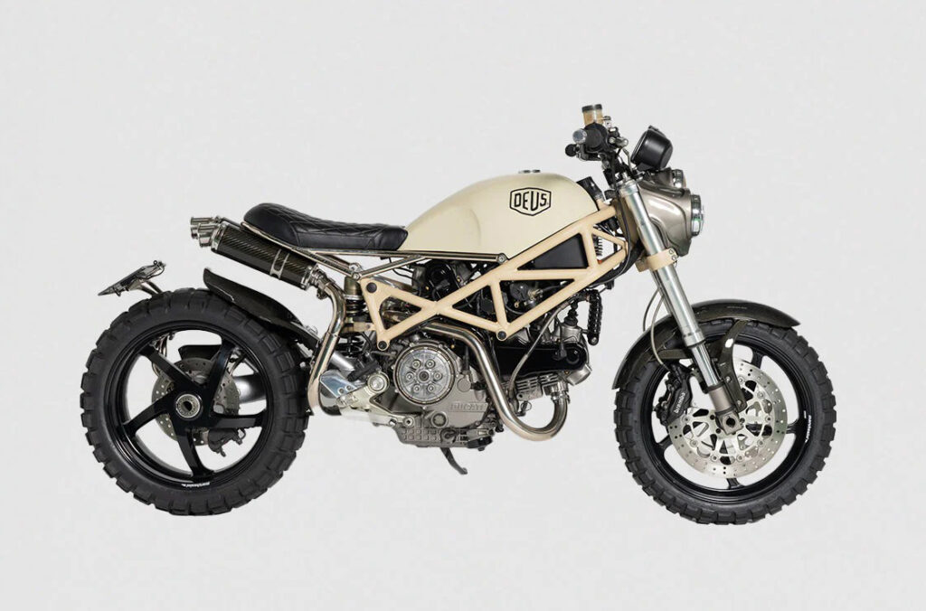 EVIL-EYED MONSTER: Ducati S2R 1000 by Deus Japan.