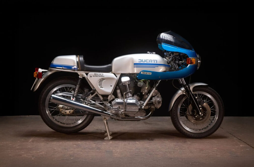 1976 Ducati 900SS with 4 kilometres.
