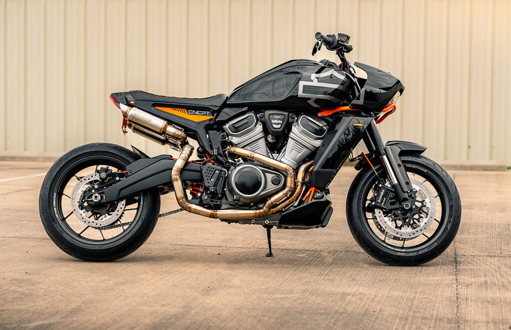 Harley-Davidson Pan America from CNCPT Moto X Gas Monkey.