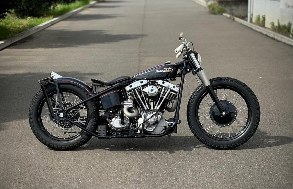 FIFTIES-INSPIRED: Harley-Davidson by Infinity Motorcycle.