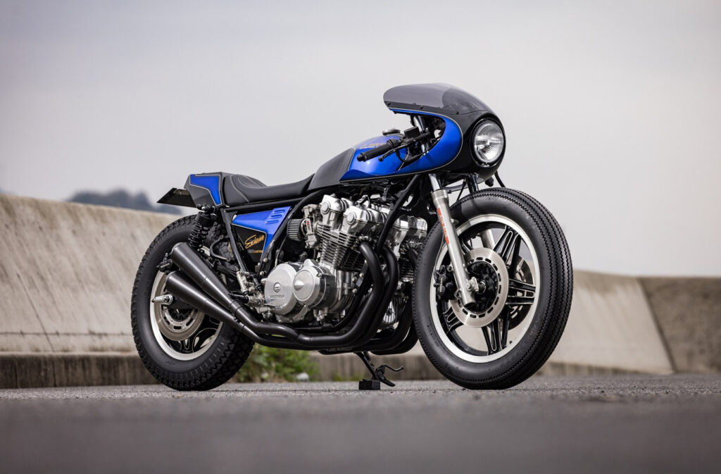 BLUE BEARD: Honda CB750 from Japan.