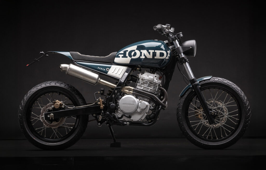 FROM RETIRED TO REIGNITED: Honda Dominator by Earth Motorcycles.