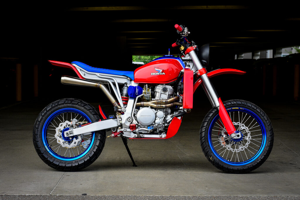 STREET SCULPTED: Honda XR650R by Parr Motorcycles.
