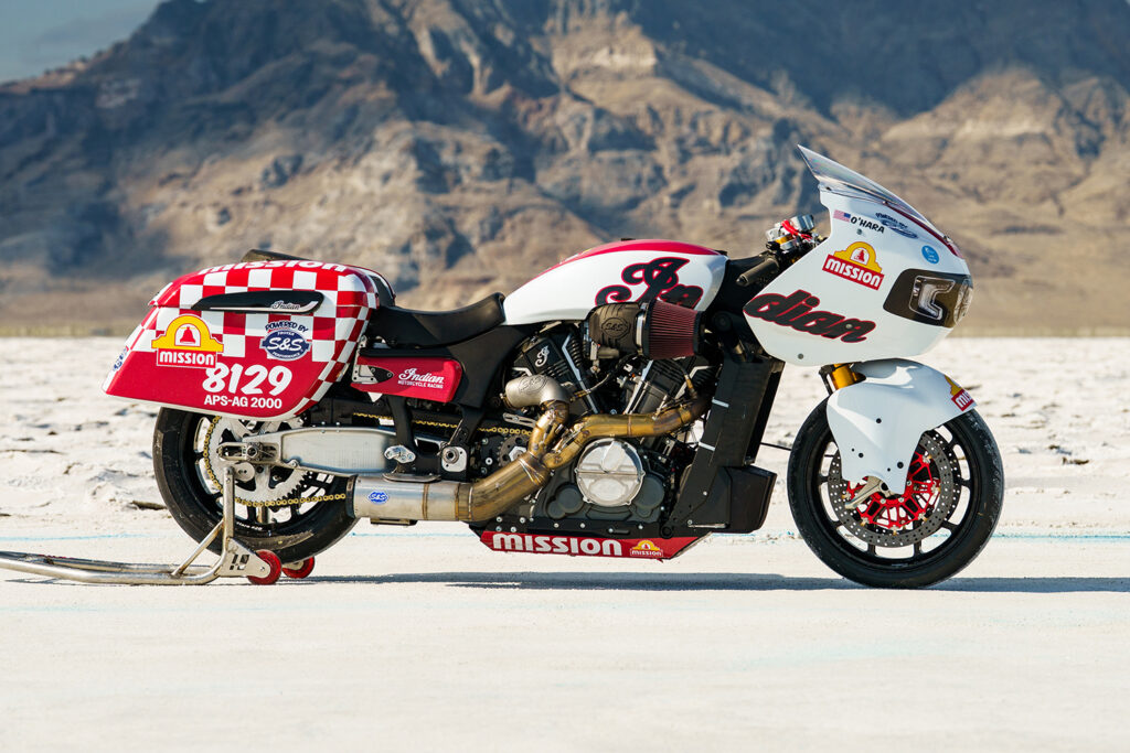 BONNEVILLE BAGGER: The World’s Fastest Indian.