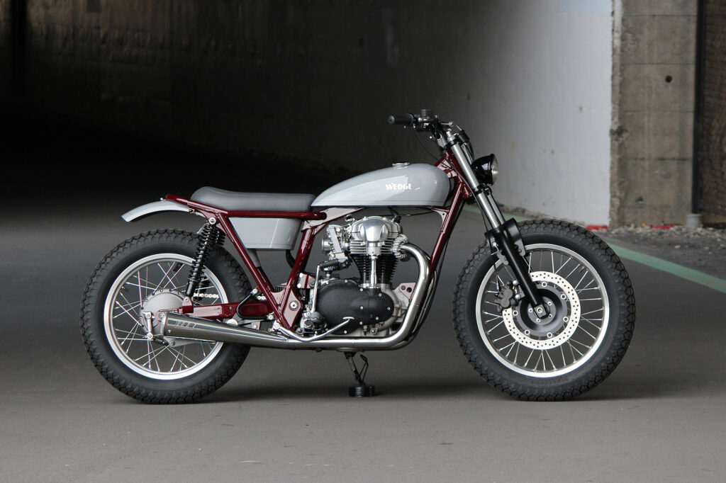 TIMELESS TWO-BANGER: W650 by Wedge Motorcycle.