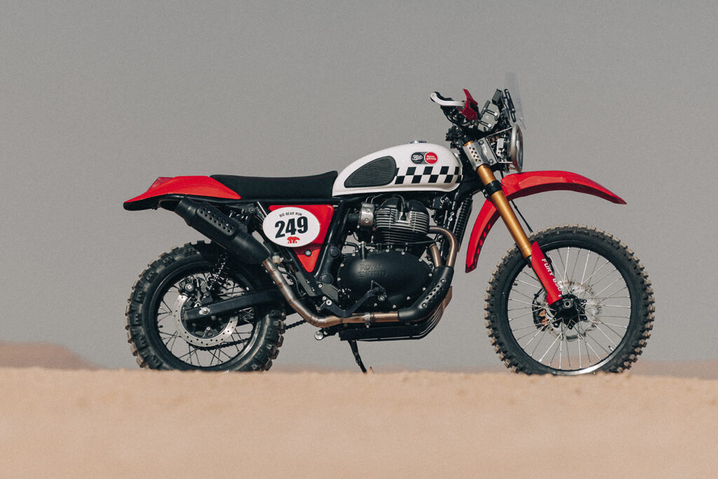 FURY OFF-ROAD: Royal Enfield Bear 650 by Fuel Motorcycles.