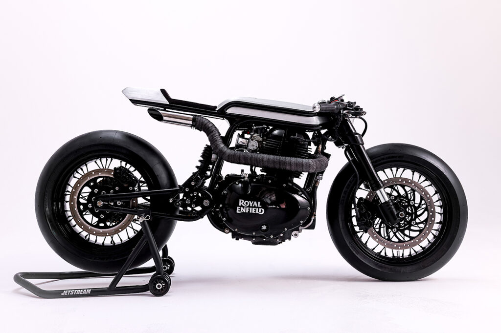 JETSTREAM: Royal Enfield Shotgun from Rajputana Customs.