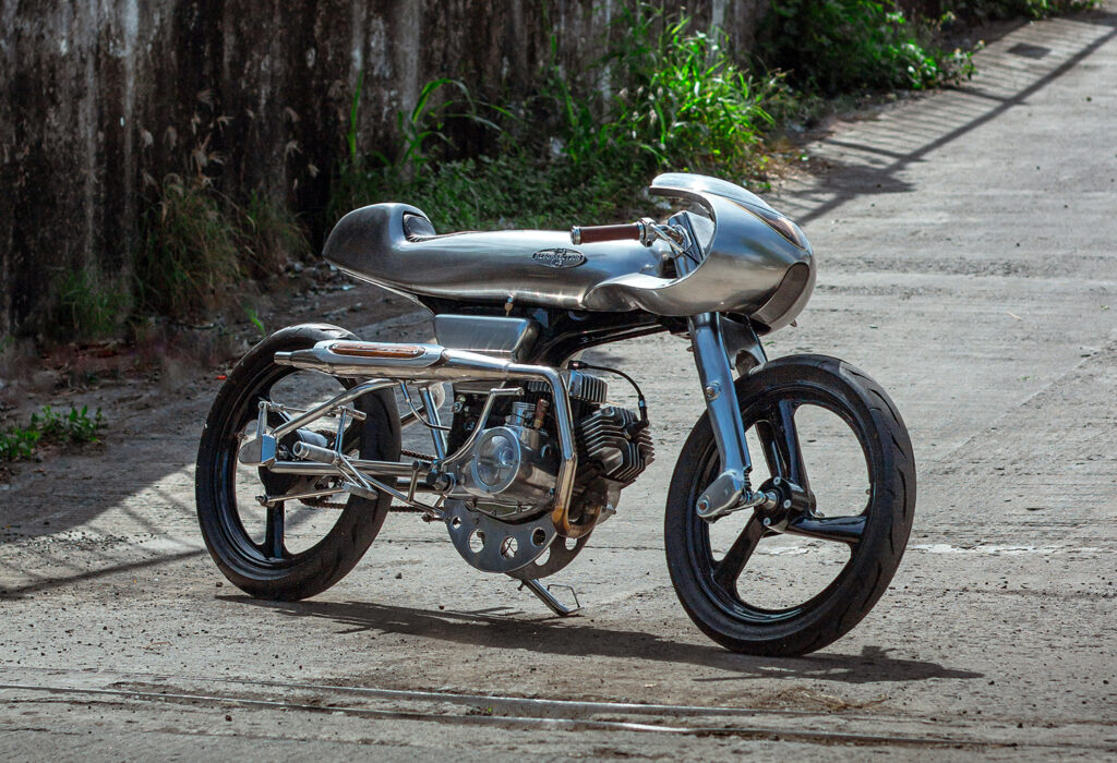 FAMILY AFFAIR: 1973 Suzuki A100 from Indonesia.