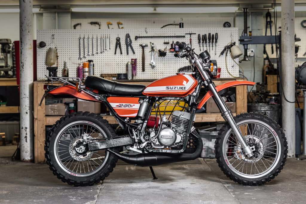TWO-STROKE SUPER SLED: Suzuki TS250/DRZ400 from Canada.