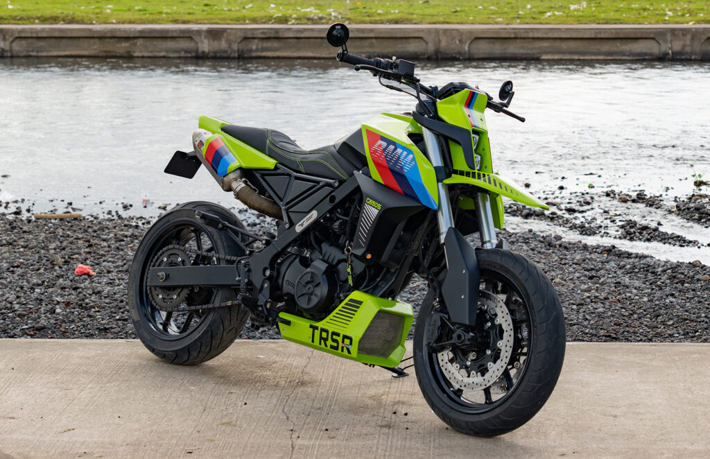 BMW G650GS  Supermoto by Treasure Garage.
