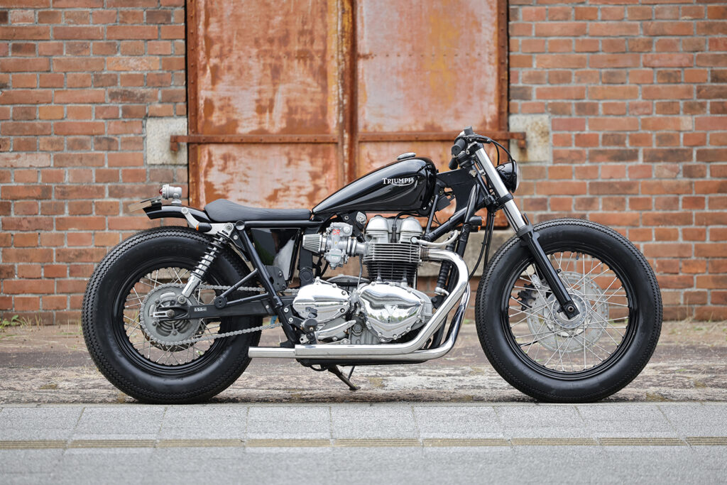 Triumph Bonneville T100 from Heiwa Motorcycles.