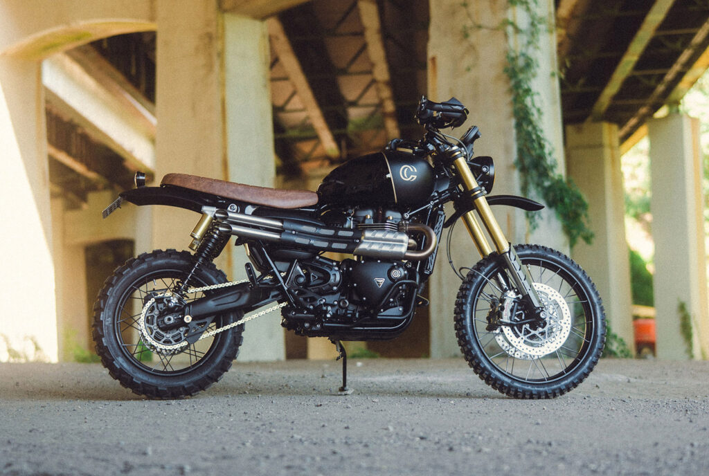 Hand-Rolled to Hand-Built: Triumph Scrambler for Cigars.com