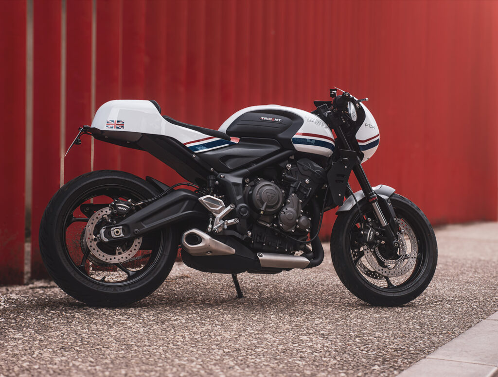 MODERN ROADSTER: Triumph Trident RS by FCR Original.