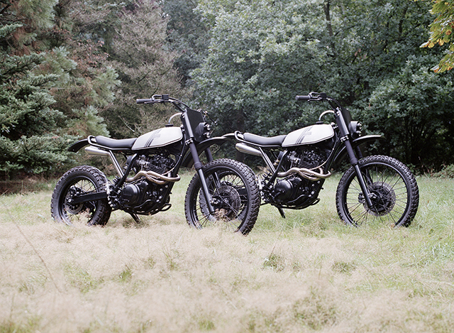 DOUBLE DUTCH:  Yamaha XT600 by Pancake Customs