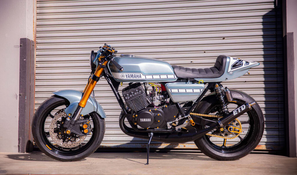 TWO-STROKE TRIBUTE: Yamaha RD400 by RSD.