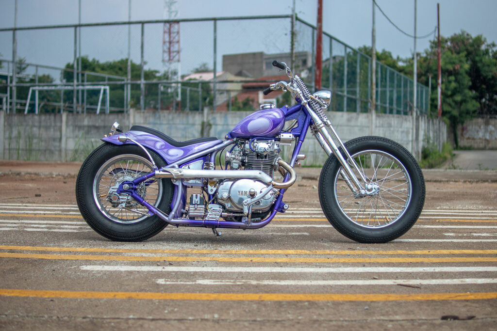PURPLE SWAN: Yamaha XS650 from Batakastem.