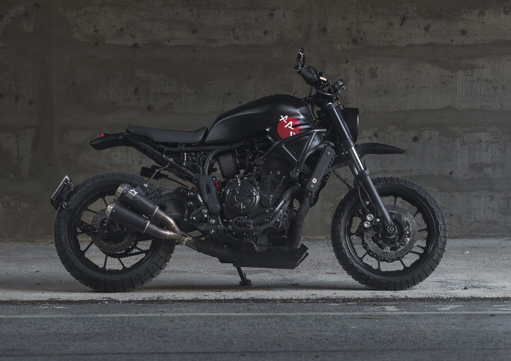 NEO-PUNK: Yamaha XSR700 ‘Nikkō’ from Portugal.