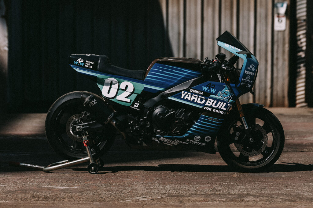 MAKING WAVES: Yamaha XSR900 ‘Yard Built for Good’.